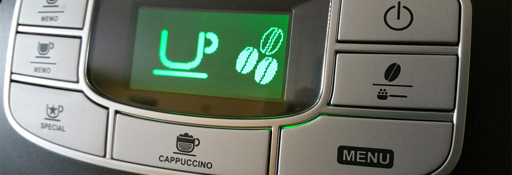 Kaffeevollautomat Bedienung